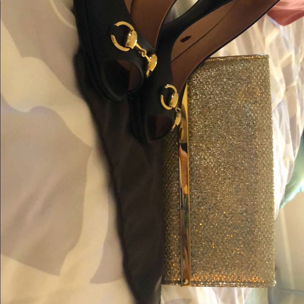 Gorgeous gold Jimmy Choo bag!